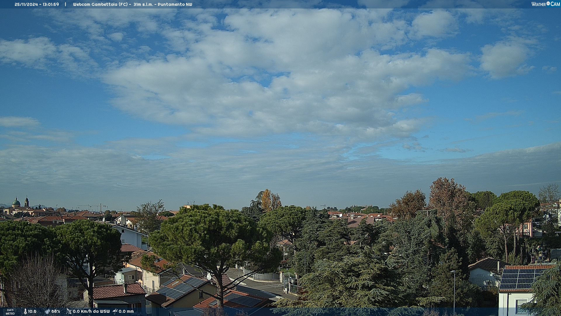 immagine della webcam nei dintorni di Cesenatico: webcam Gambettola